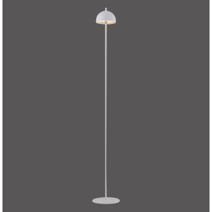 Schöner Wohnen 19245-16 - Lámpara de pie exterior recargable con control táctil regulable BELLIS LED/2,5W/5V 2600 mAh IP54 blanca