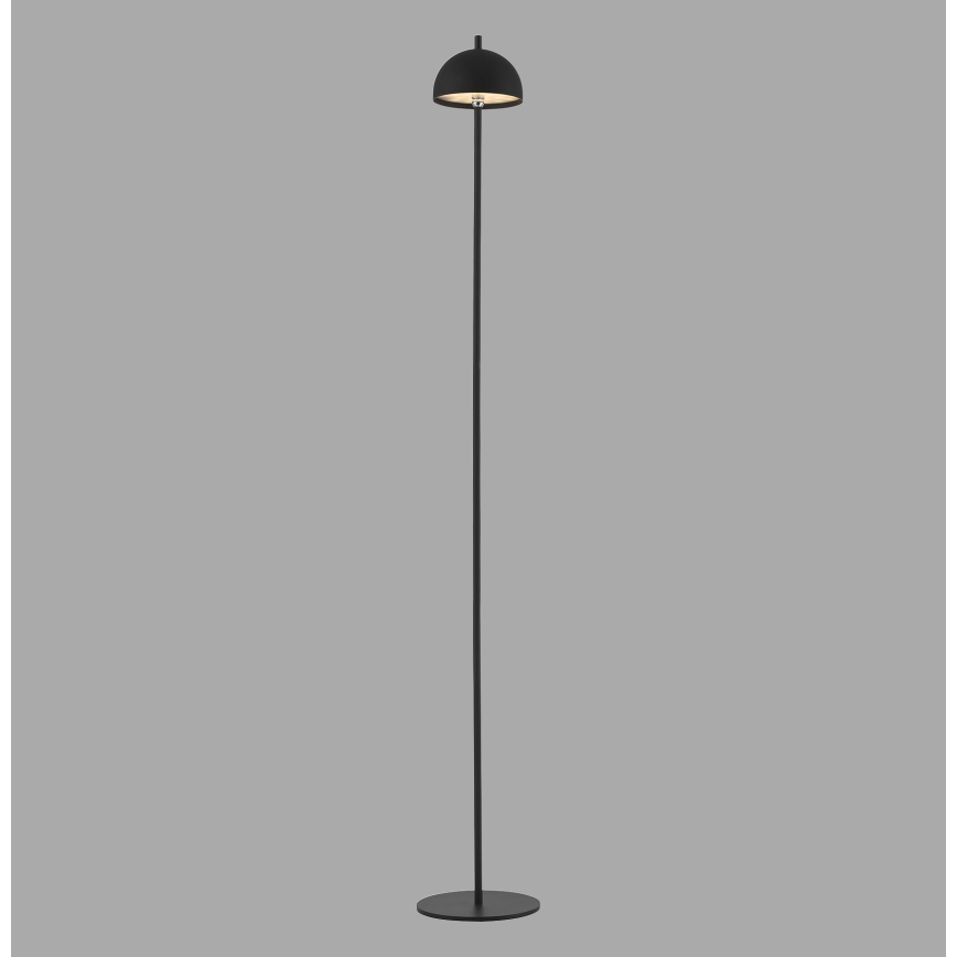 Schöner Wohnen 19245-18 - Lámpara de pie para exterior recargable, táctil y regulable LED BELLIS LED/2,5W/5V 2600 mAh IP54 negra