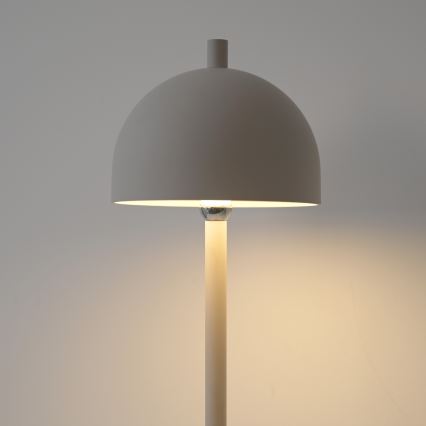 Schöner Wohnen 19245-39 - Lámpara de pie exterior recargable LED BELLIS, regulable con control táctil, 2,5W/5V, 2600 mAh, IP54, gris