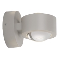 Schöner Wohnen 19331-39 - Aplique de pared LED CHIA 2xLED/2W/230V gris