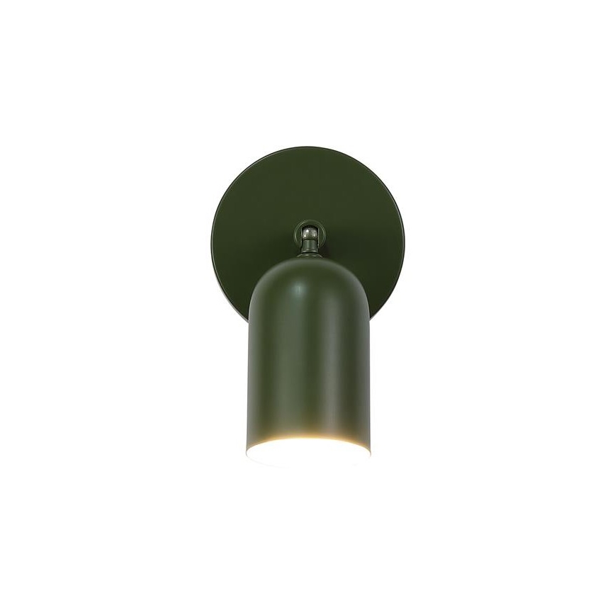 Searchlight - LED Aplique de pared recargable y regulable CONE LED/1,5W/5V zelená