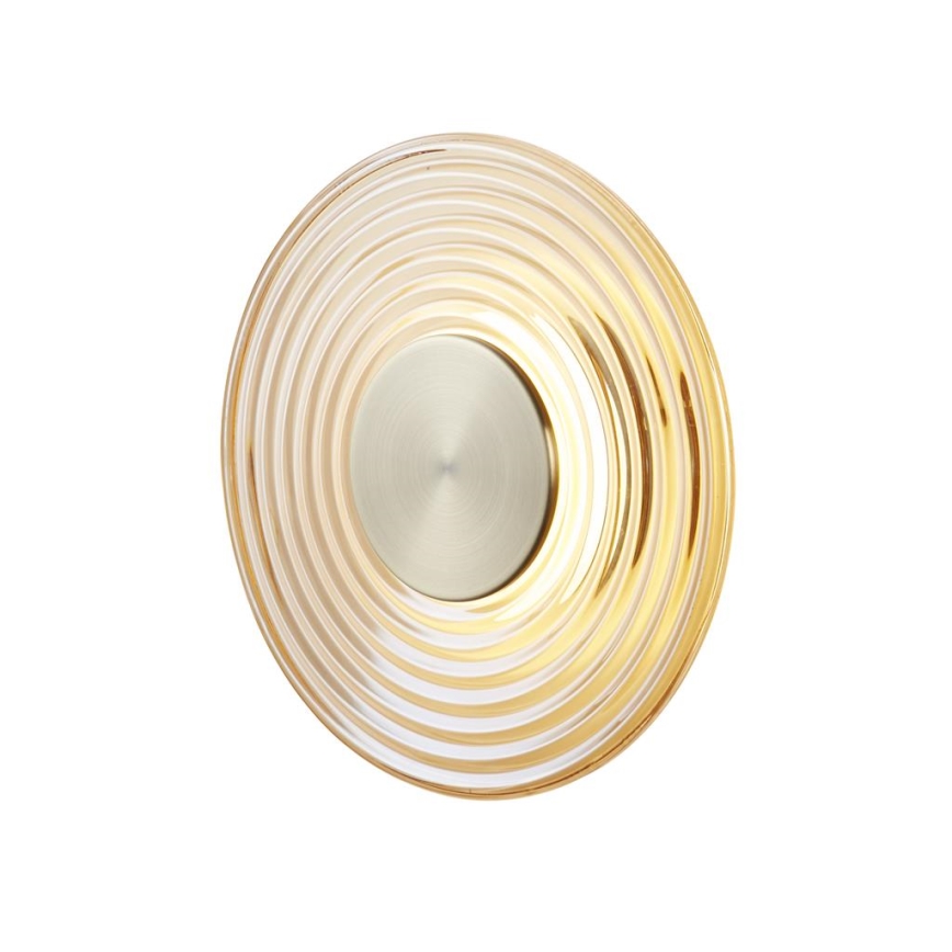 Searchlight - Aplique de pared LED regulable CLEO LED/9,4W/230V latón