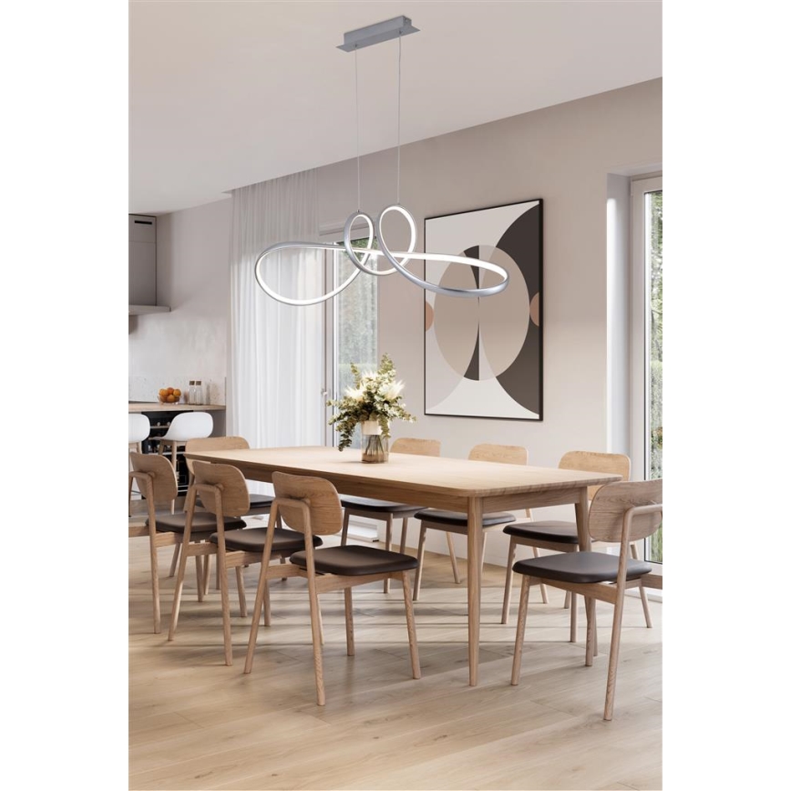 Searchlight - Lámpara colgante regulable con cable MAISIE LED/41W/230V