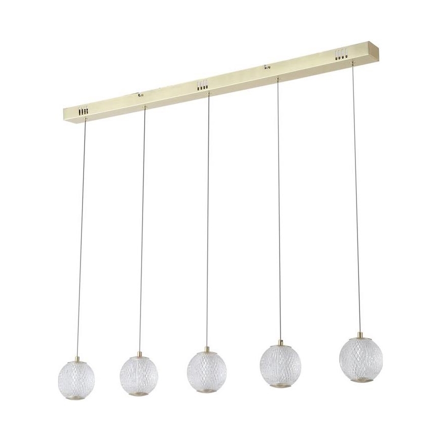 Searchlight - Lámpara colgante LED suspendida por cable ALLURE 5xLED/4,2W/230V