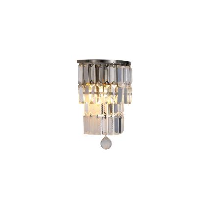 Searchlight - Aplique de pared para baño EMPIRE 2xE14/7W/230V IP44