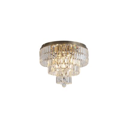 Searchlight - Lámpara de techo para baño EMPIRE 6xE14/60W/230V IP44