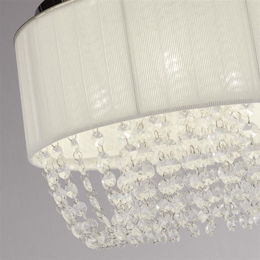 Searchlight - Lámpara de techo BELLANO 3xG9/7W/230V Ø 30 cm blanca