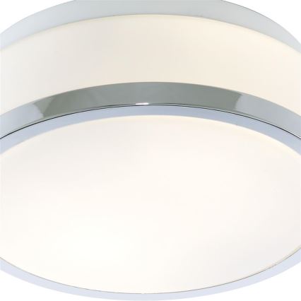 Searchlight - Luminaria de techo para baño DISC 2xE27/60W/230V IP44
