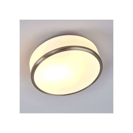 Searchlight - Lámpara de techo para baño DISC 2xE27/60W/230V IP44