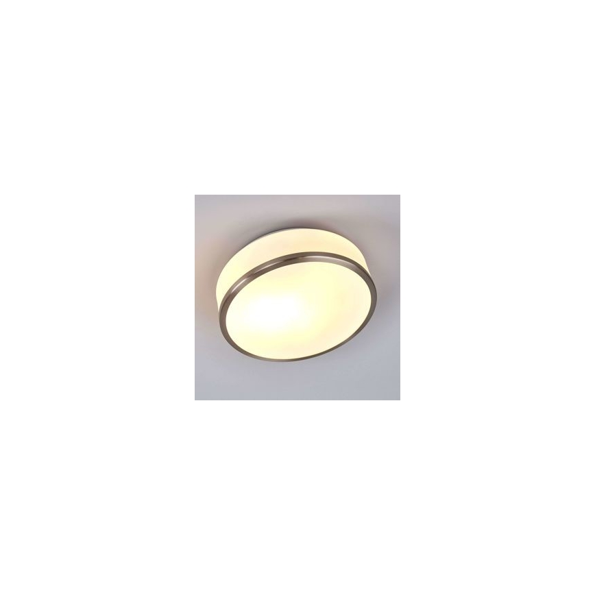 Searchlight - Lámpara de techo para baño DISC 2xE27/60W/230V IP44