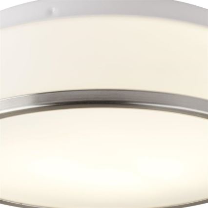 Searchlight - Lámpara de techo para baño DISC 2xE27/60W/230V IP44