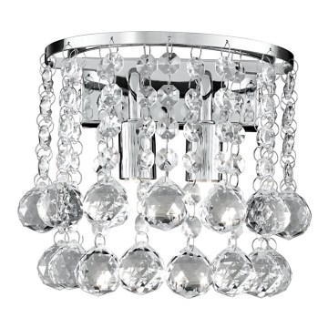 Searchlight - Aplique de cristal HANNA 2xG9/33W/230V
