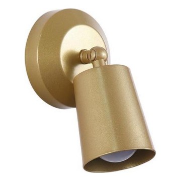 Searchlight - Aplique de pared LED recargable y regulable CONE LED/1,5W/5V dorado