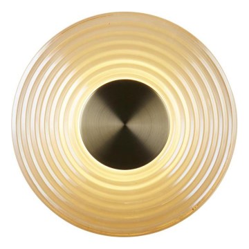 Searchlight - Aplique de pared LED regulable CLEO LED/9,4W/230V latón