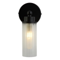 Searchlight - Aplique de pared para baño IMPERIAL 1xG9/7W/230V IP44 negro