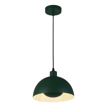 Searchlight - Lámpara colgante MARS con cable 1xE27/60W/230V Ø 40 cm verde