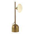 Searchlight - Lámpara de mesa PEBBLE 1xG9/7W/230V dorado