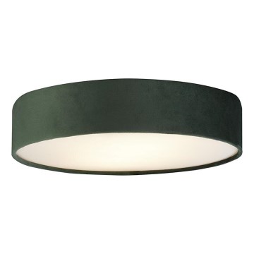 Searchlight - Lámpara de techo DRUM 3xE27/60W/230V verde