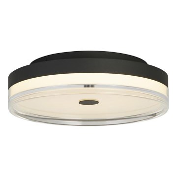 Searchlight - Lámpara de techo LED CYPRUS LED/29W/230V diámetro 40 cm negra