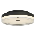 Searchlight - Plafón LED de techo CYPRUS LED/21W/230V Ø 30 cm negro