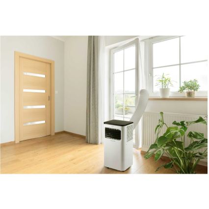 Sencor - Aire acondicionado móvil inteligente 3en1 con accesorios completos 1050W/230V 10000 BTU Wi-Fi + control remoto