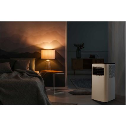 Sencor - Aire acondicionado móvil inteligente 3en1 con accesorios completos 1050W/230V 10000 BTU Wi-Fi + control remoto