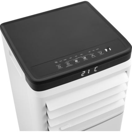 Sencor - Aire acondicionado portátil inteligente 3 en 1 con todos los accesorios incluidos 1020W/230V 10000 BTU Wi-Fi blanco + mando a distancia