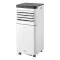 Sencor - Aire acondicionado portátil inteligente 3 en 1 con todos los accesorios incluidos 1020W/230V 10000 BTU Wi-Fi blanco + mando a distancia