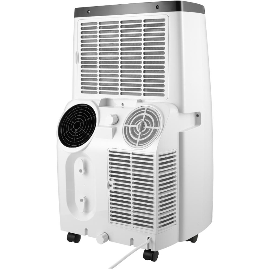 Sencor - Aire acondicionado móvil inteligente 4 en 1 incluye accesorios completos 1700W/230V 12000 BTU Wi-Fi blanco + mando a distancia