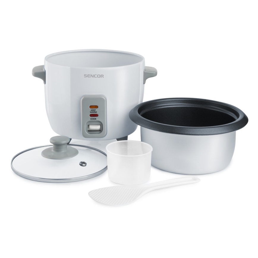 Sencor - Arrocera 300W/230V 0,6l blanco