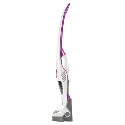Sencor - Aspirador en barra con cepillo eléctrico giratorio 2en1 110W/14,8V 2200 mAh blanco