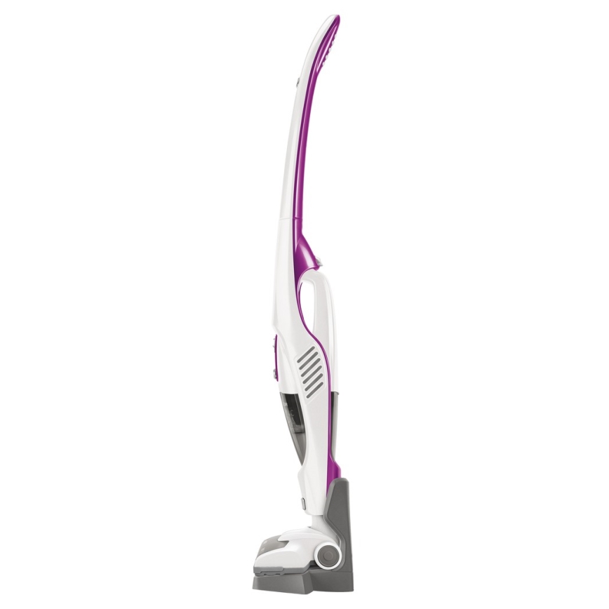 Sencor - Aspirador en barra con cepillo eléctrico giratorio 2en1 110W/14,8V 2200 mAh blanco