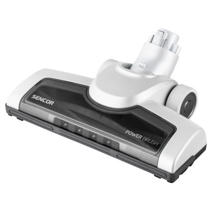 Sencor - Aspirador en barra con cepillo eléctrico giratorio 2en1 110W/14,8V 2200 mAh blanco