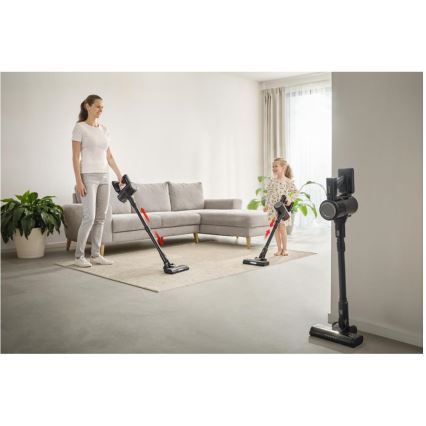 Sencor - Aspirador escoba inalámbrico 2 en 1 200 W/2600 mAh negro