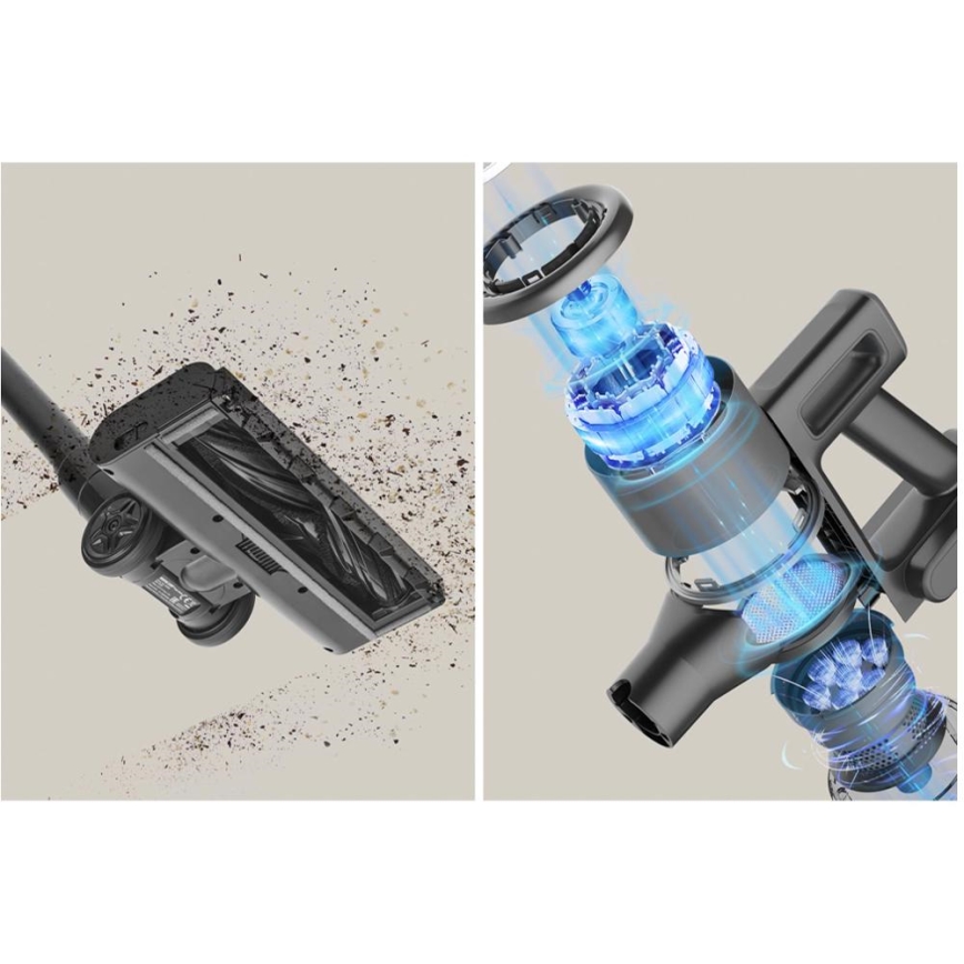 Sencor - Aspirador escoba inalámbrico 2 en 1 200 W/2600 mAh negro