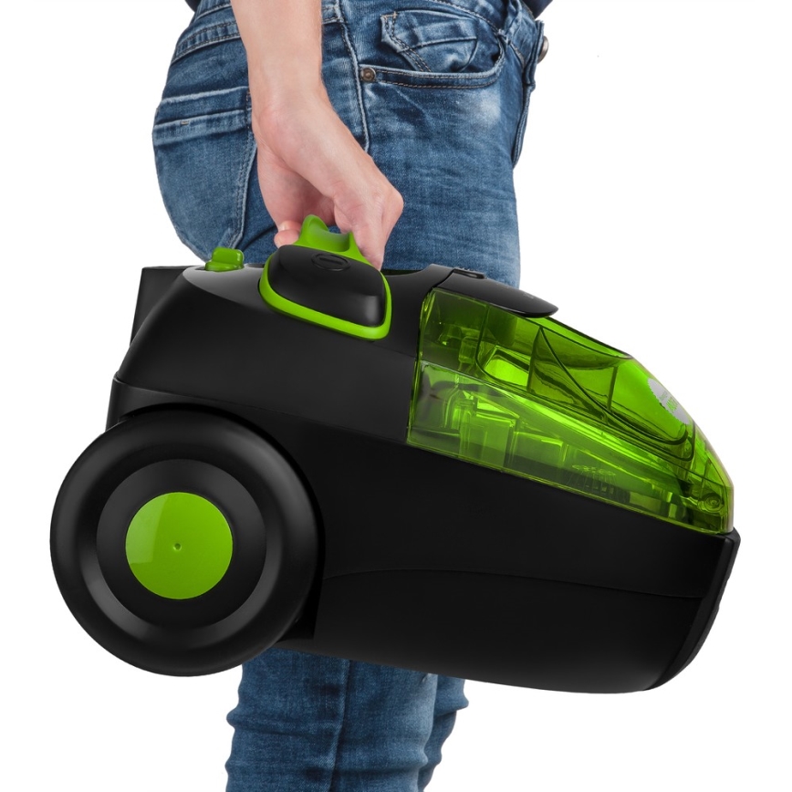 Sencor - Aspirador sin bolsa 1,5 l 890W/230V verde/negro