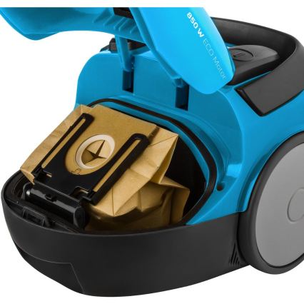 Sencor - Aspiradora con bolsa 1,5 l 850W/230V azul/negro