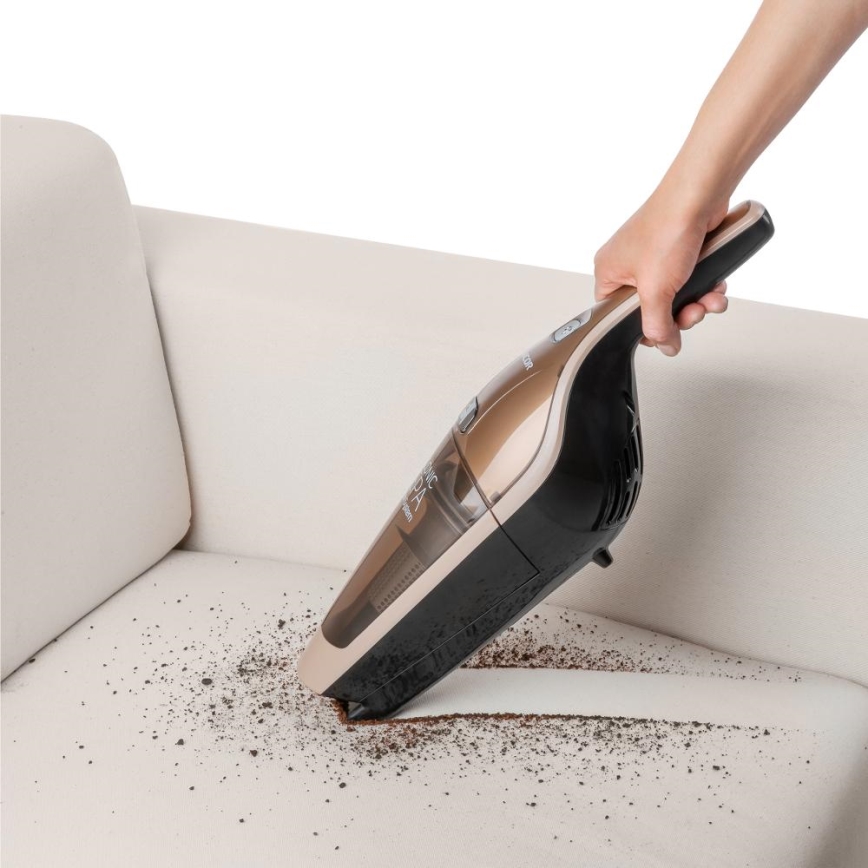 Sencor - Aspiradora escoba inalámbrica 2 en 1 100 W/2000 mAh beige