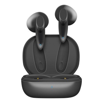 Sencor - Auriculares inalámbricos 230 mAh + 2x 25 mAh IPX4 negro