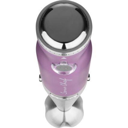 Sencor - Batidora de mano 4en1 1200W/230V acero inoxidable/morado