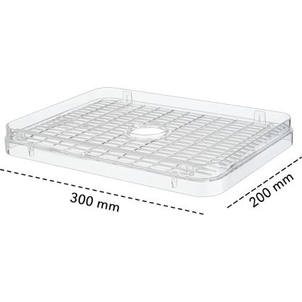 Sencor - Deshidratador de alimentos con control de temperatura 700 W/230 V