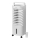 Sencor - Enfriador de aire portátil con pantalla LED 3 en 1 45W/230V blanco + mando a distancia