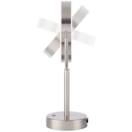Sencor - Espejo cosmético con retroiluminación LED LED/5W/230V acero inoxidable