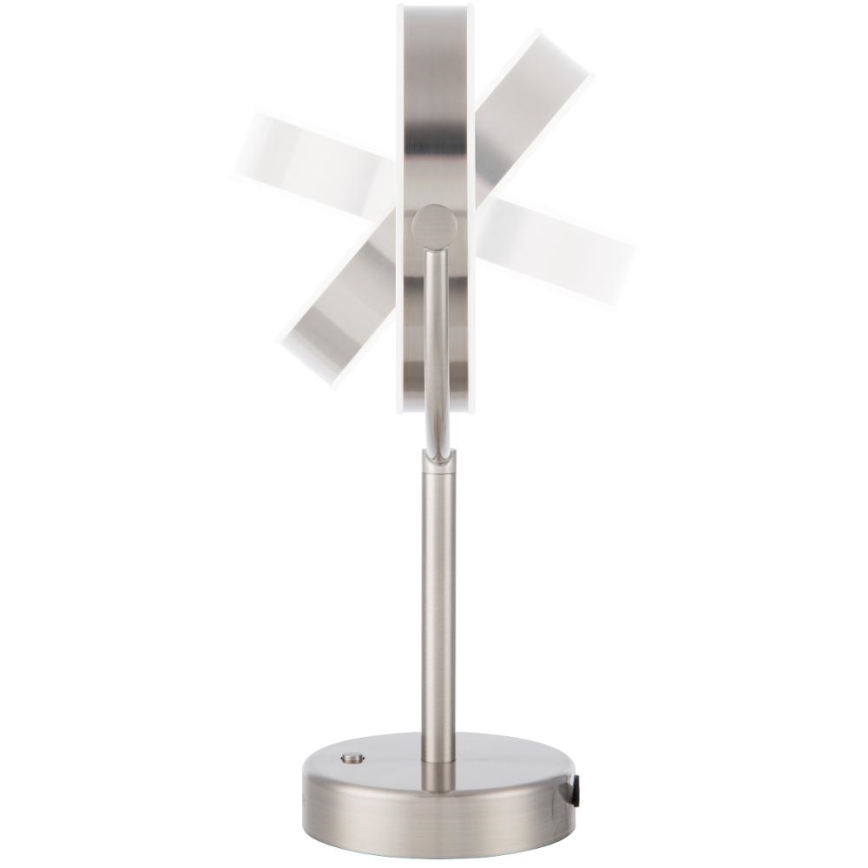 Sencor - Espejo cosmético con retroiluminación LED LED/5W/230V acero inoxidable