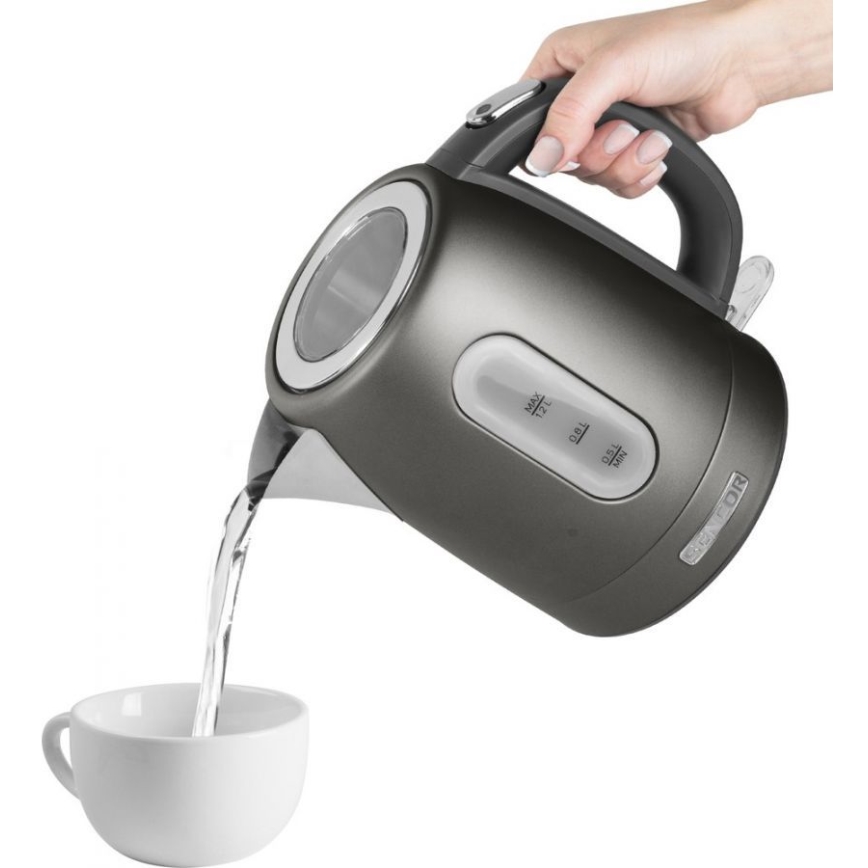 Sencor - Hervidor 1,2 l 2150W/230V antracita