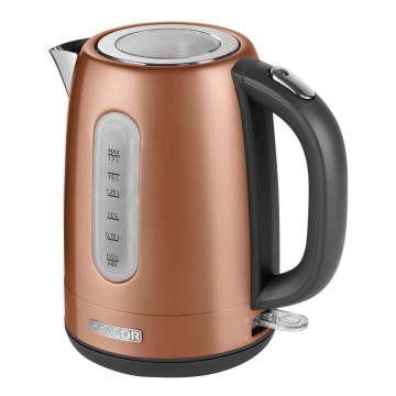 Sencor - Hervidor eléctrico 1,7 l 2150W/230V cobre
