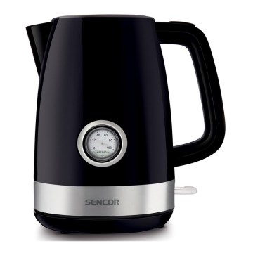 Sencor - Hervidor eléctrico 1,7 l 2150W/230V negro
