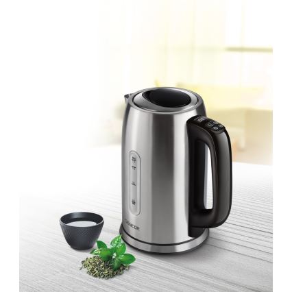 Sencor - Hervidor eléctrico con termorregulación 1,7 l 2400W/230V