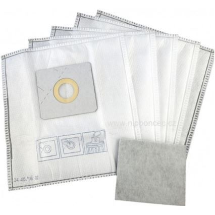 Sencor - SET de 5 bolsas + 1 microfiltro para aspiradora