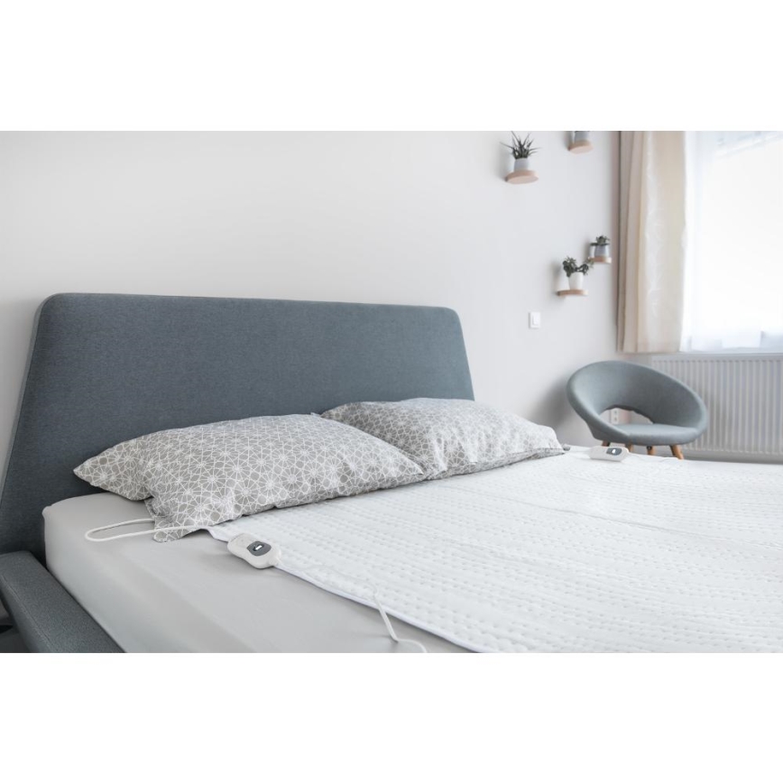 Sencor - Manta eléctrica para dos personas 120W/230V 160x140 cm